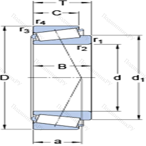 Однорядные конические роликоподшипники 32960 от производителя  SKF Однорядные конические роликоподшипники 32960 от производителя  SKF