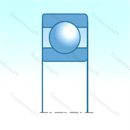 Подшипник шариковый радиальный SC 0555LU/L 102 от производителя  NTN
