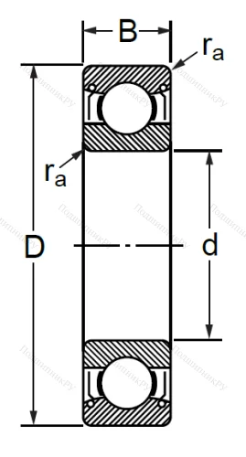 Шариковый однорядный подшипник 76-80302 (6302 ZZC 3) в Химках