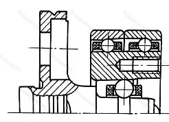 Модификация подшипника 4-306095Ю7ТП размер 6x22/32x19,3 от производителя  ГПЗ-200 Модификация подшипника 4-306095Ю7ТП размер 6x22/32x19,3 от производителя  ГПЗ-200