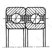 Подшипник 7206CD/P 6DT размер 30x62x32 от производителя  SKF