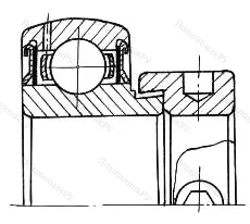 Подшипник  780207 размер 35x72x51,1