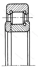 Модификация подшипника 592708М1 