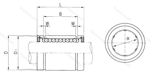 Подшипник LM 8 LUU в Химках