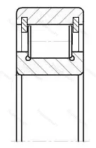 Подшипник U 1306TM размер 25x62x17