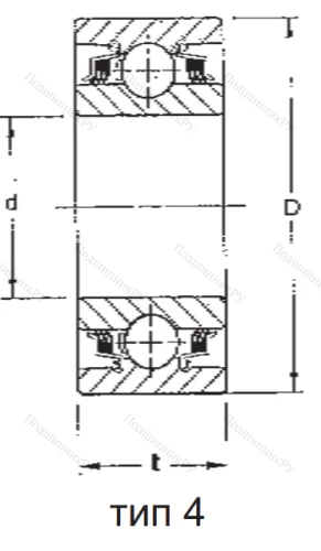 Радиальный шариковый подшипник W 211 PP 3 FBJ в Химках