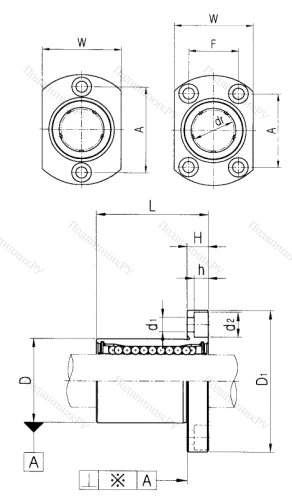 Подшипник LMH 25 UU в Химках