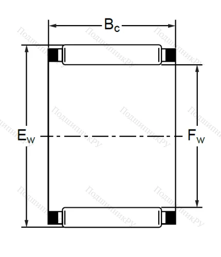 Подшипник K 53x73x29 (KT) в Химках