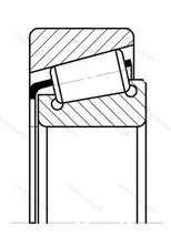 Модификация подшипника 1027340М размер 200x420x107