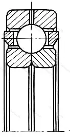 Подшипник  176122 (QJ 1022) 