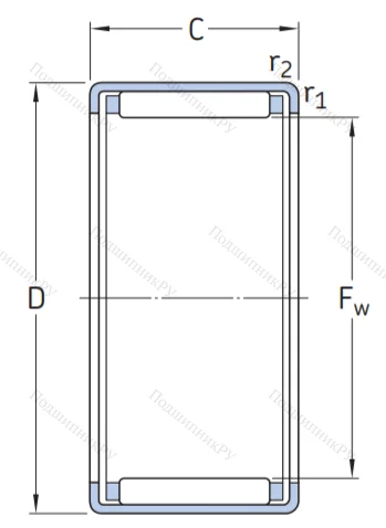 Игольчатый подшипник