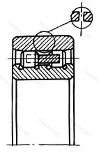 Подшипник NN 3034/SP размер 170x260x67