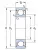 Однорядный шариковый подшипник W 6203 2Z в Химках