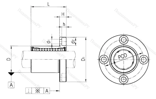 Подшипник LMF 8 UU в Химках