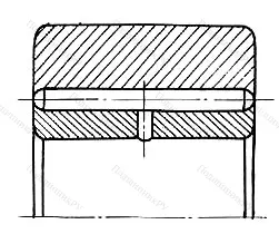 Модификация подшипника 4-444705Х размер 25x60x30 от производителя  ГПЗ-1
