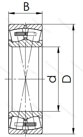 Сферический роликовый подшипник 3522 Н в Химках