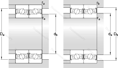 Подшипник S 7008 CB/HCP 4A
