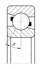 Подшипник  7314AC (46314) размер 70x150x35 от производителя  SKF
