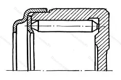 Модификация подшипника 804904С10 размер 19,107x28x19,1