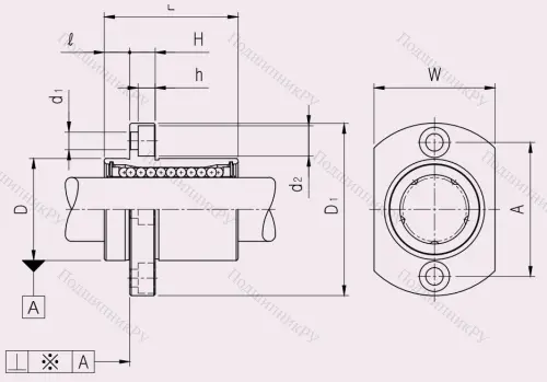Подшипник LMH 13 UU в Химках
