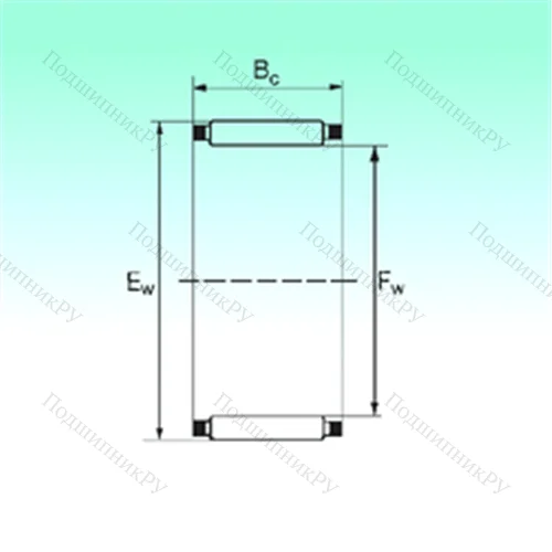 Подшипник игольчатый радиальный K 37x42x17 от производителя  NBS Подшипник игольчатый радиальный K 37x42x17 от производителя  NBS