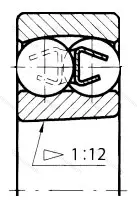 Подшипник  111205 (1205K) 