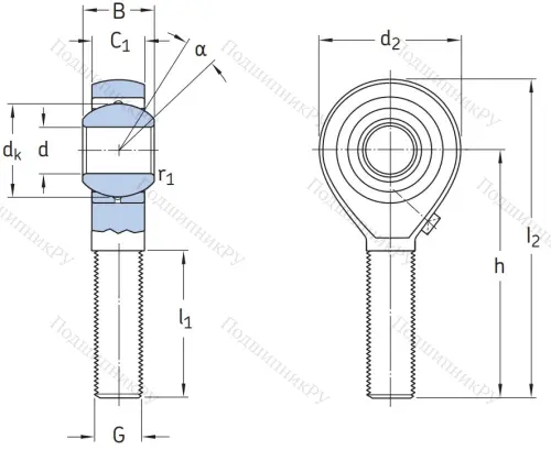 Шарнирная головка POS 6 L в Химках
