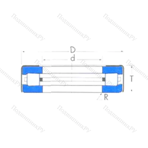 Подшипник роликовый упорный T 149W от производителя  TIMKEN