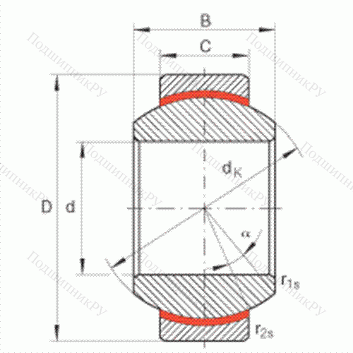 Подшипник шарнирный
