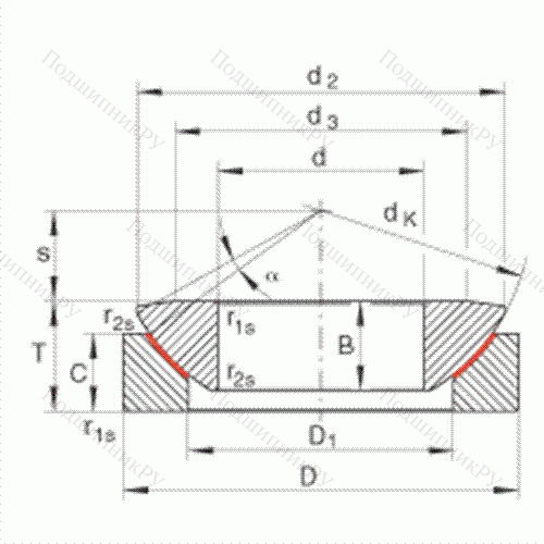 Подшипник шарнирный