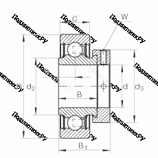 Подшипник RALE 25-NPP в Химках